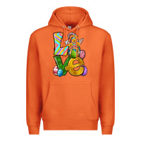 Carrot Love gnome Easter Premium Hoodie - Neo Western
