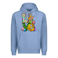 Colony Blue Love gnome Easter Premium Hoodie - Neo Western