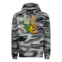 Slate Camo Love gnome Easter Premium Hoodie - Neo Western
