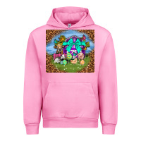 Fuchsia Pink Farm animal easter tumbler Easter Day Urban Hoodie - Neo Western