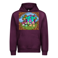 Mauve Wine Farm animal easter tumbler Easter Day Urban Hoodie - Neo Western