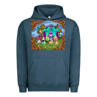 Pigment Midnight Navy Farm animal easter tumbler Easter Day Urban Hoodie - Neo Western
