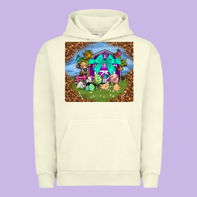 Farm Animal Easter Tumbler Easter Day Urban Hoodie Designed By Neo Western