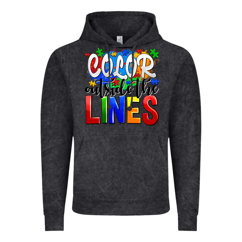 Color Outside The Lines Vintage Hoodie by AdoDesignShop | Teevron