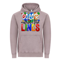 Vintage Zinc color outside the lines Vintage Hoodie - AdoDesignShop