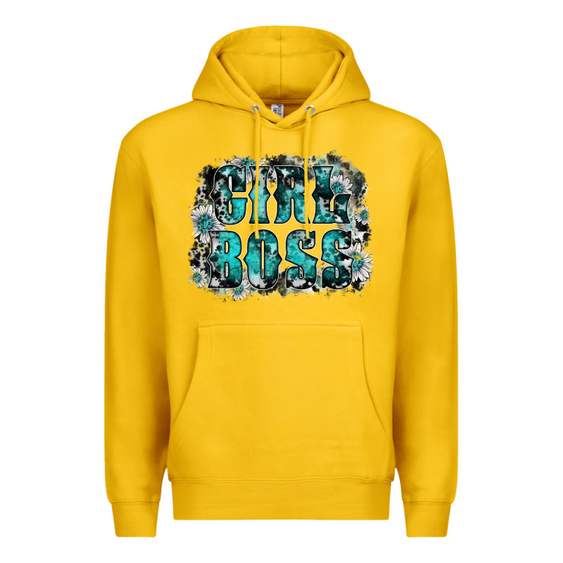 Girl Boss Premium Hoodie by SublimationCraftShop | Teevron