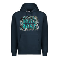 Navy girl boss Premium Hoodie - SublimationCraftShop