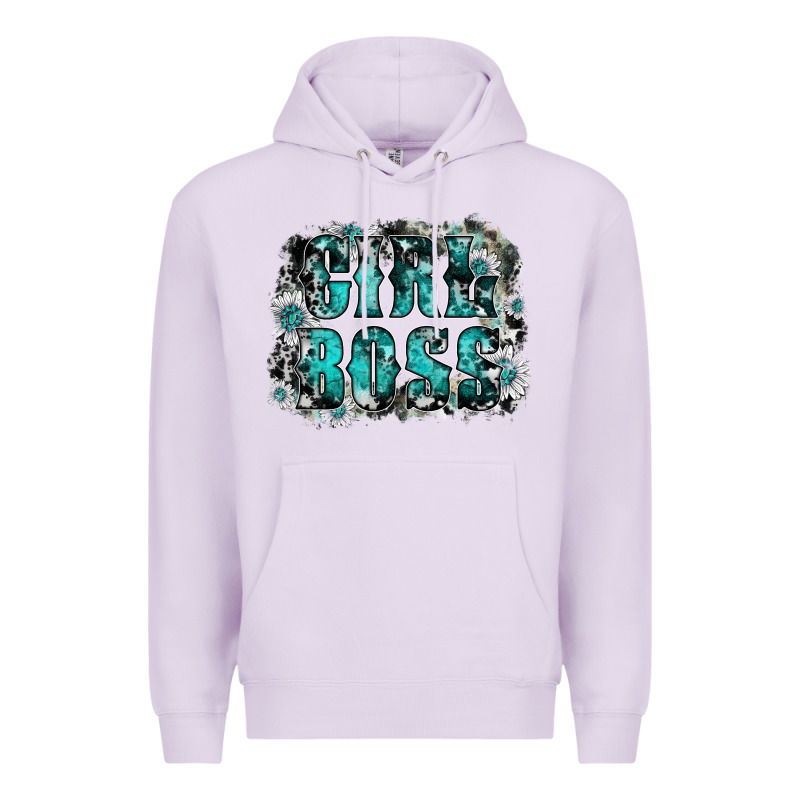 Girl Boss Premium Hoodie by SublimationCraftShop | Teevron