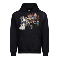 Black farm life Urban Hoodie - SublimationCraftShop
