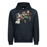 Navy farm life Urban Hoodie - SublimationCraftShop