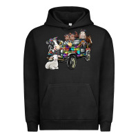 Pigment Black farm life Urban Hoodie - SublimationCraftShop