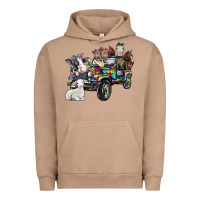 Pigment Burro farm life Urban Hoodie - SublimationCraftShop
