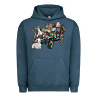 Pigment Midnight Navy farm life Urban Hoodie - SublimationCraftShop