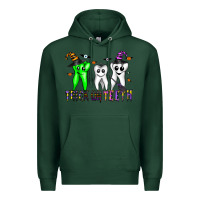 Sports Green trick or teeth Premium Hoodie - CowhideDigitalArt