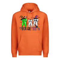 Carrot trick or teeth Premium Hoodie - CowhideDigitalArt