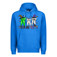 True Royal trick or teeth Premium Hoodie - CowhideDigitalArt