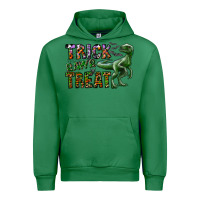 Emerald Trick RAWR Treat Urban Hoodie - CowhideDigitalArt