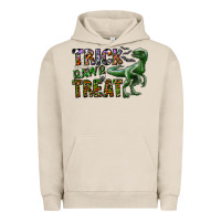Pigment French Oak Trick RAWR Treat Urban Hoodie - CowhideDigitalArt
