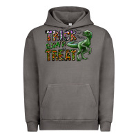 Pigment Tornado Trick RAWR Treat Urban Hoodie - CowhideDigitalArt