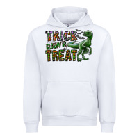 White Trick RAWR Treat Urban Hoodie - CowhideDigitalArt