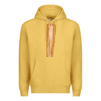 Antique Gold wooden baseball Premium Hoodie - FaDigitalArtStudio