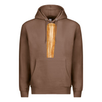 Chestnut wooden baseball Premium Hoodie - FaDigitalArtStudio