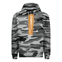 Slate Camo wooden baseball Premium Hoodie - FaDigitalArtStudio