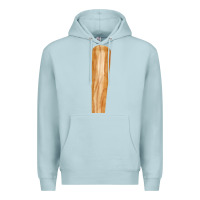 Blue Mist wooden baseball Premium Hoodie - FaDigitalArtStudio