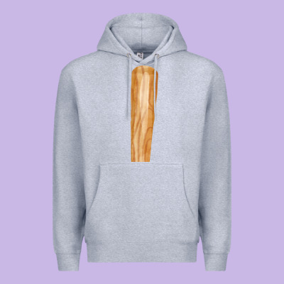 Wooden Baseball Premium Hoodie Designed By Fadigitalartstudio