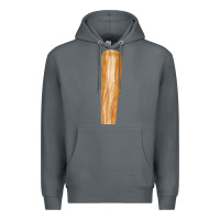 Rock wooden baseball Premium Hoodie - FaDigitalArtStudio
