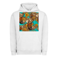 Western Boots And Hat Seamless Pattern Urban Hoodie | Teevron