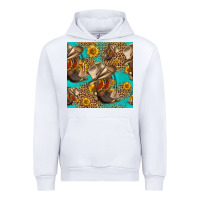White western boots and hat seamless pattern Urban Hoodie - HRA Design Shop