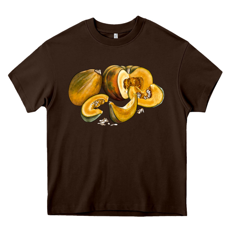 Pumpkin Heavy Core Tee by LillyAllenDesigns | Teevron