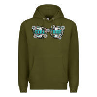 Army Green girl boss Premium Hoodie - SublimationCraftShop