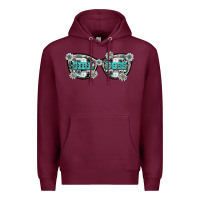 Burgundy girl boss Premium Hoodie - SublimationCraftShop