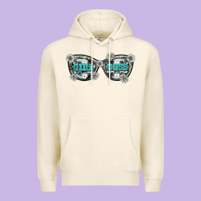 Girl Boss Premium Hoodie Designed By Sublimationcraftshop