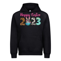 Black Happy Easter 2023 Easter Day Urban Hoodie - Neo Western