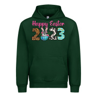 Forest Green Happy Easter 2023 Easter Day Urban Hoodie - Neo Western