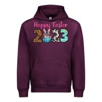 Mauve Wine Happy Easter 2023 Easter Day Urban Hoodie - Neo Western