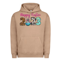 Pigment Burro Happy Easter 2023 Easter Day Urban Hoodie - Neo Western
