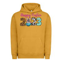 Pigment Peanut Butter Happy Easter 2023 Easter Day Urban Hoodie - Neo Western
