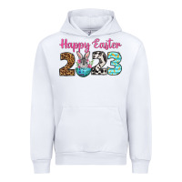 White Happy Easter 2023 Easter Day Urban Hoodie - Neo Western