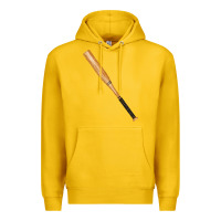 Lemon wooden softball bat Premium Hoodie - FaDigitalArtStudio