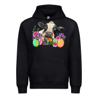 Happy Easter Cow Easter Day Urban Hoodie | Teevron