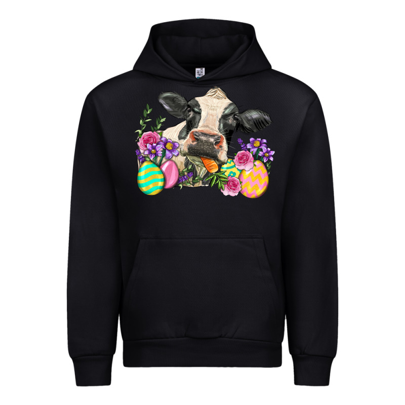 Happy Easter Cow Easter Day Urban Hoodie by Neo Western | Teevron