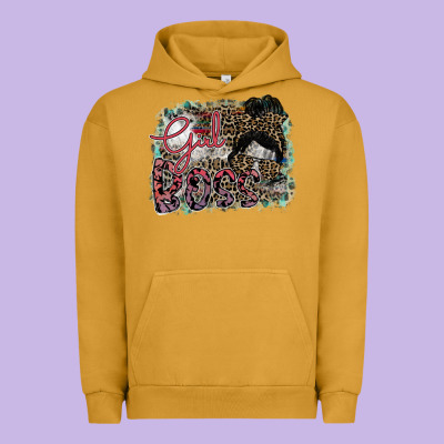 Girl Boss Urban Hoodie Designed By Sublimationcraftshop