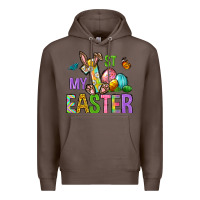Coffee My first Easter Premium Hoodie - Neo Western