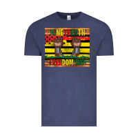 Vintage Denim juneteenth freedom day tumbler Vintage Tee - Artiststas