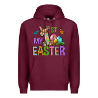Burgundy My first Easter Premium Hoodie - Neo Western