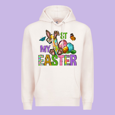My First Easter Premium Hoodie Designed By Neo Western
